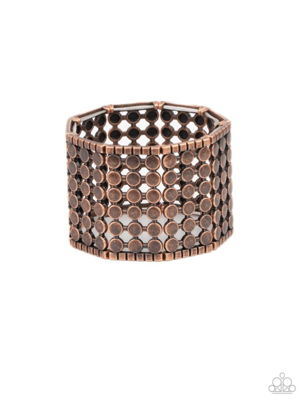 Paparazzi Copper Bracelet (BE030) - Picture 2 of 2